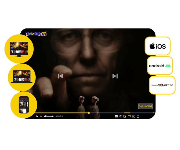 Smart Tv application for your OTT VOD channel vodevo vodevolution