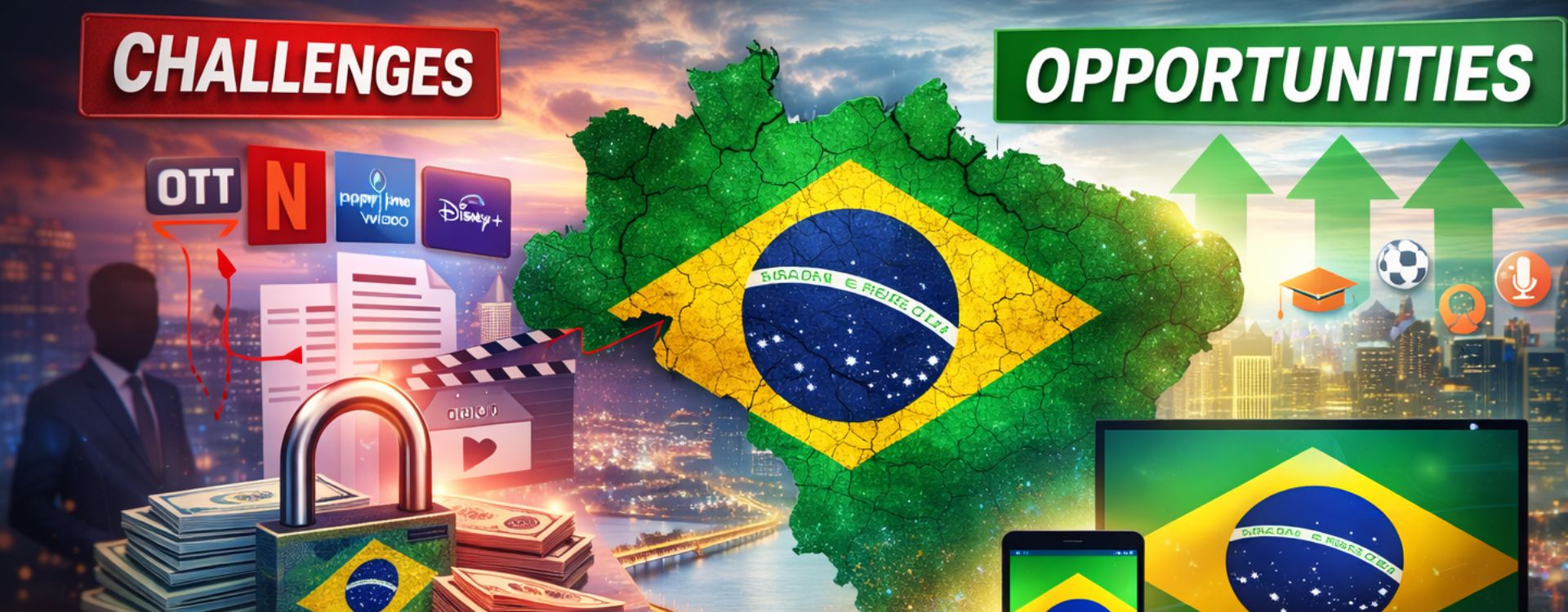 Le sfide e le opportunità dell’OTT in Brasile
