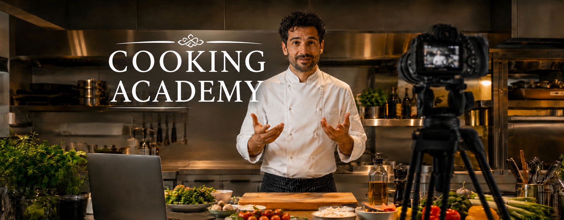 Trasforma la tua cucina in una Academy digitale internazionale